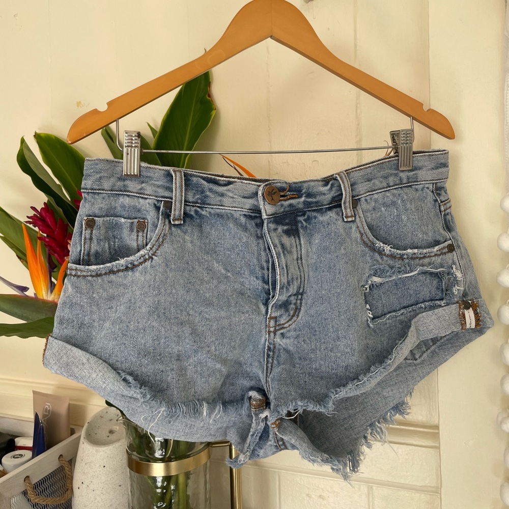 One by One teaspoon Bandits Shorts